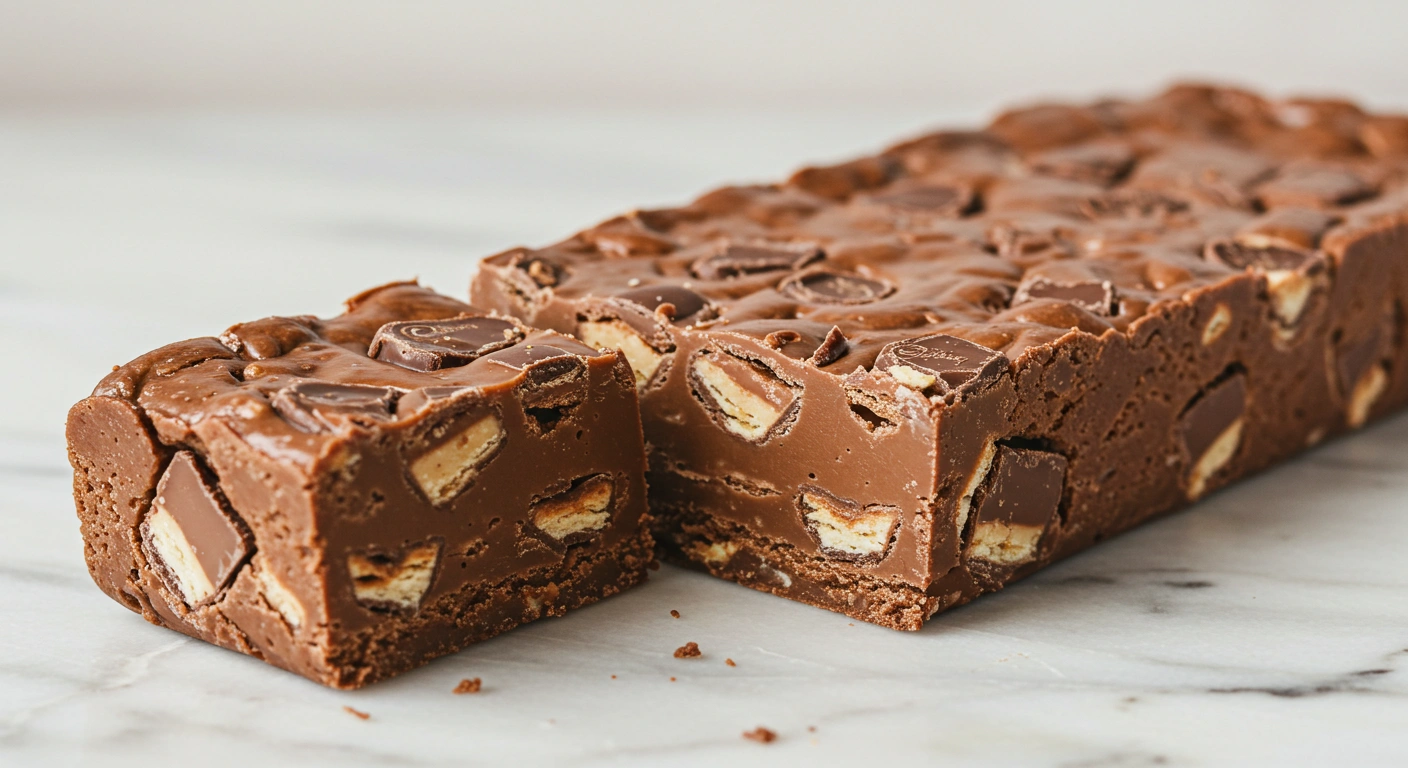 Cadbury Egg Fudge